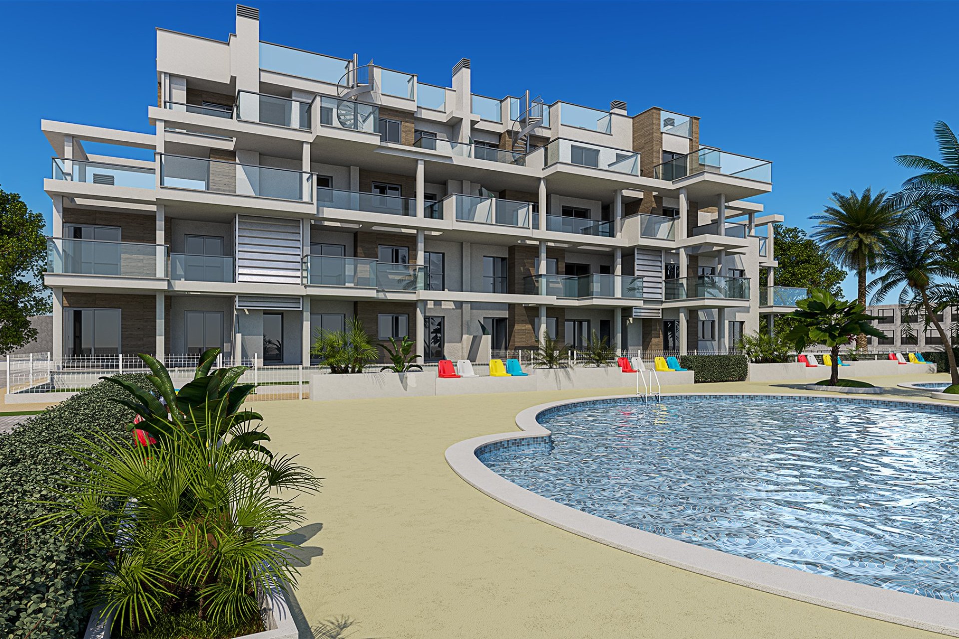 Neue Gebäude - apartment -
Denia - Dénia