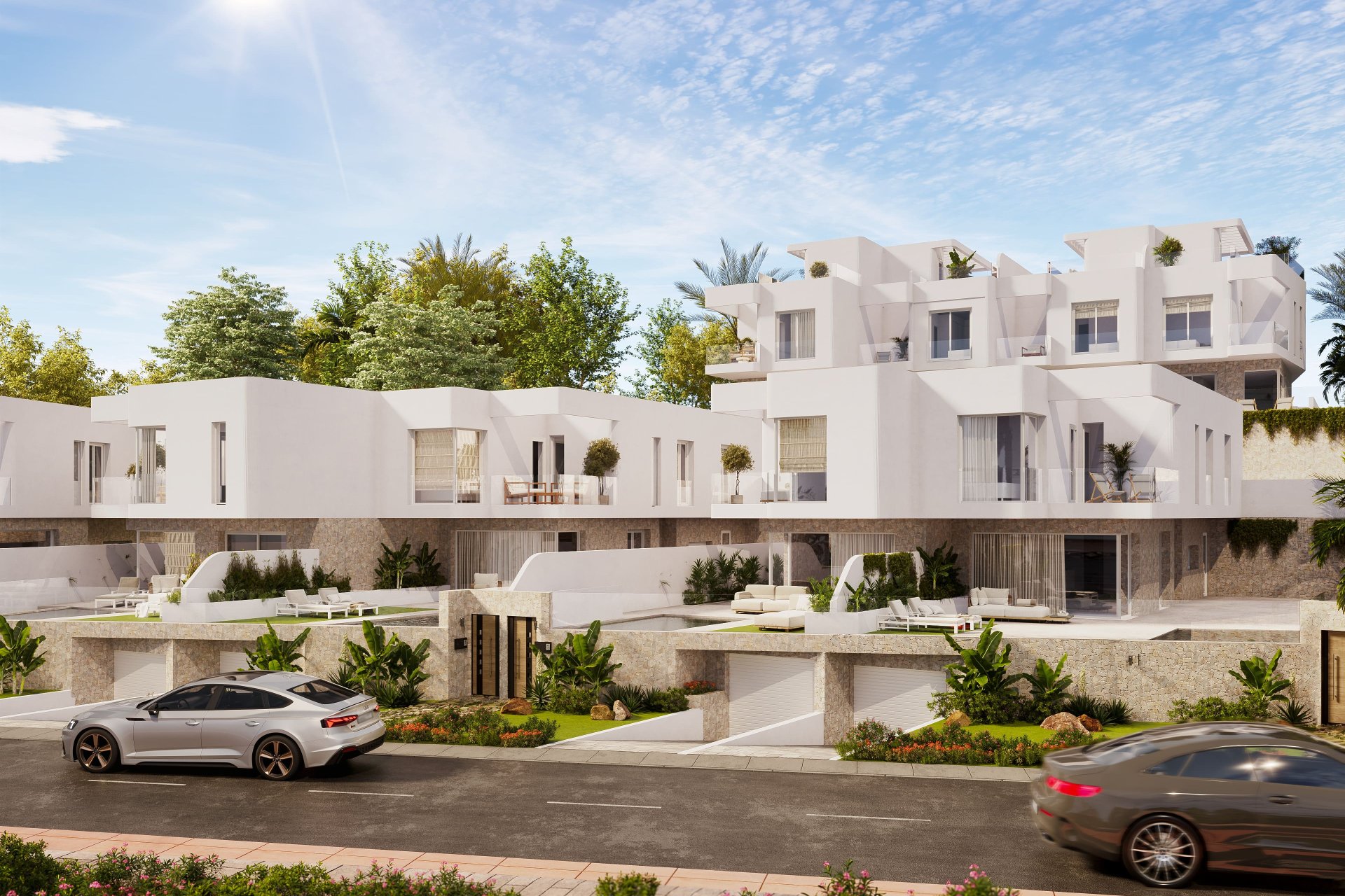 Nieuwbouw Woningen - terraced -
 - Ventanicas-el Cantal