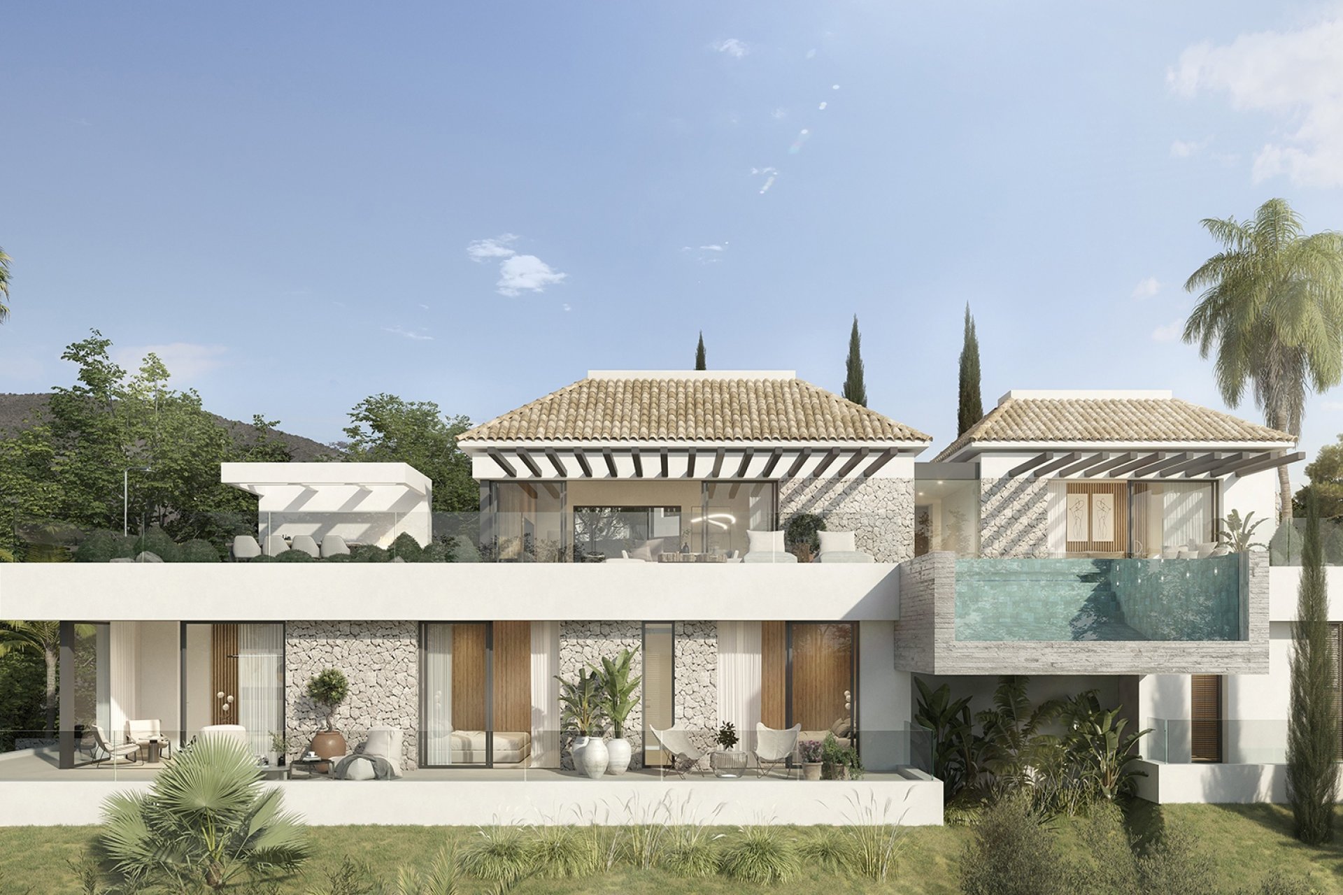 Nouvelle construction - Villa -
 - Mijas