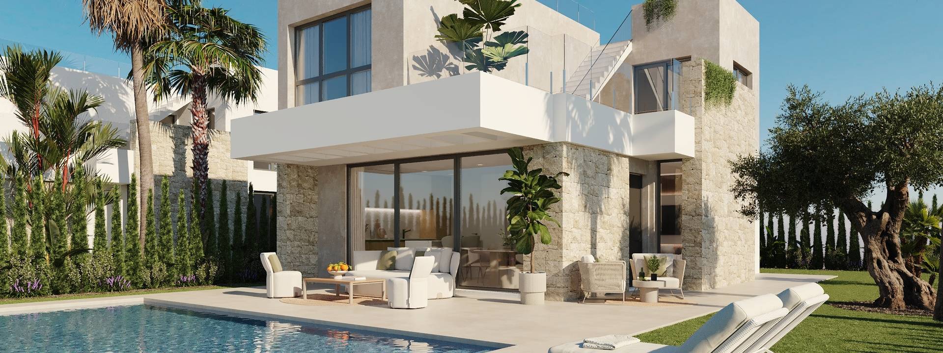 Residencial Green And Blue